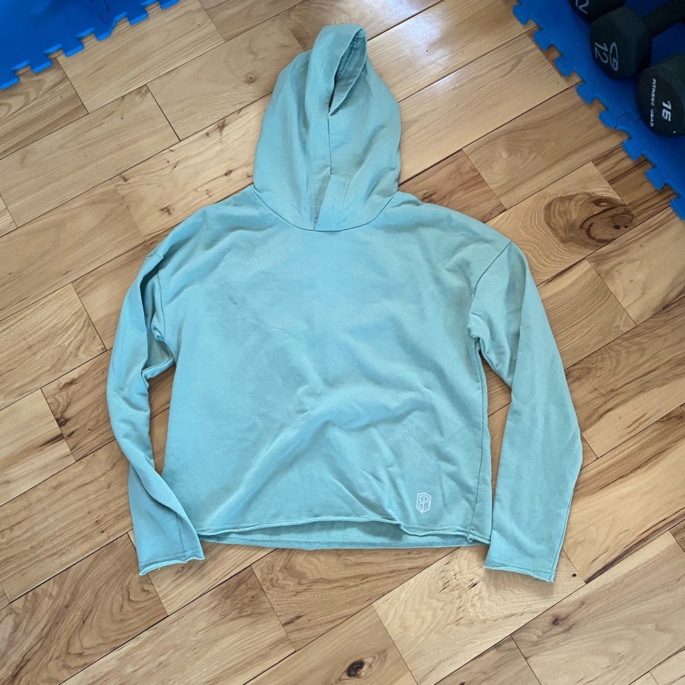 BP open back hoodie, M